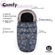 PETITE&MARS Téli szett Comfy 4in1 bundazsák Glossy Princess + kézmelegítő kesztyű Furry Rose Petal