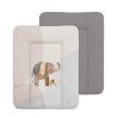 CEBA BABY Puha pelenkázó alátét (50x70) Basic Elephant Family