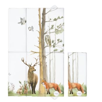 CEBA BABY Pelenkázó alátét utazó (60x40) Basic Woodland