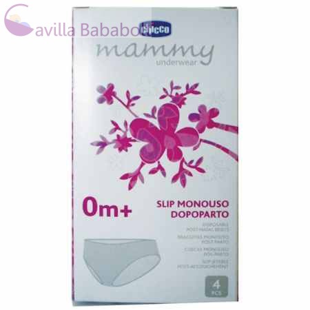 Chicco eldobható alsó 4 db, 3-as (méret:S-M)