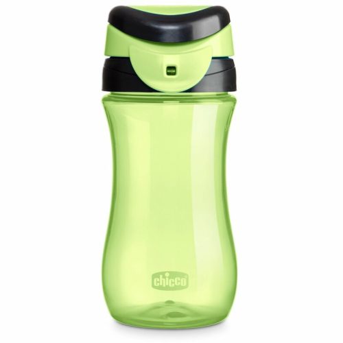 Chicco Kids Travel Cup 350ml pohárperemű itató 2év+, zöld