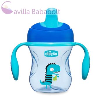   Chicco Training Cup 2in1 gyakorló-itatópohár kivehető szeleppel