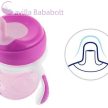 Chicco Training Cup 2in1 gyakorló-itatópohár kivehető szeleppel