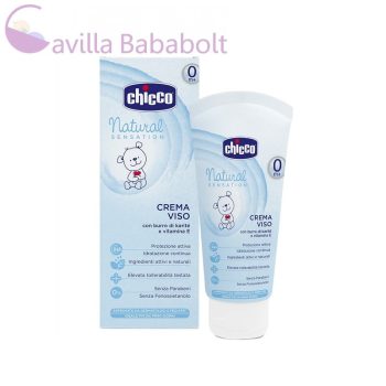   Chicco Arcápoló- védőkrém tubusos - Shea vaj, E-vitamin - 50 ml
