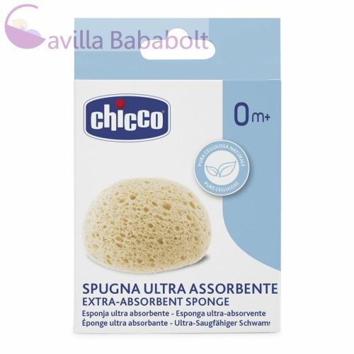 Chicco Extra nedvszívó cellulóz szivacs, nagyon puha