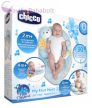 Chicco My First Nest babafészek - hasalópárna - játszószőnyeg, Light Blue