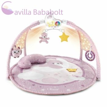   Chicco Játszószőnyeg projektorral játékhíddal, zenél és színes fényekkel