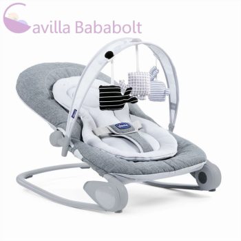 Chicco Hooplá 0-18 kg kétfunkciós pihenőszék, Titanium