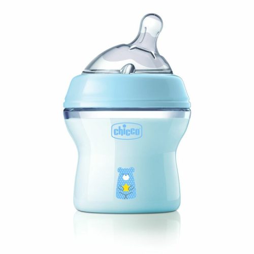 Chicco NaturalFeeling 150 ml cumisüveg újszülöttkorra, blue