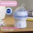 Chicco NaturalFeeling 150 ml cumisüveg újszülöttkorra, blue