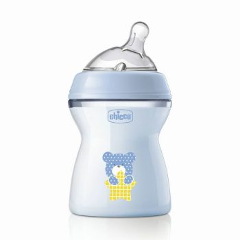Chicco NaturalFeeling 250 ml cumisüveg, kék