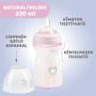 Chicco NaturalFeeling 330 ml cumisüveg, rose